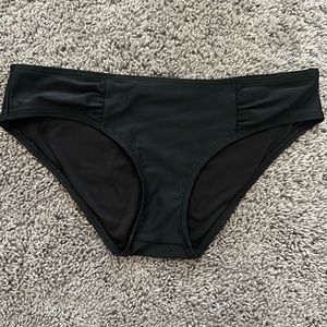 Aerie Hipster Swim Bottoms Black Size Small